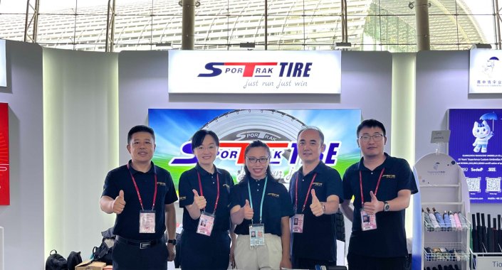 Sportrak Tire Company, as a partner of the 136th Canton Fair, made a wonderful debut